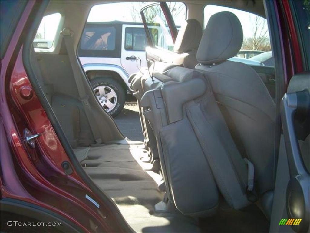 2008 CR-V LX 4WD - Tango Red Pearl / Gray photo #12