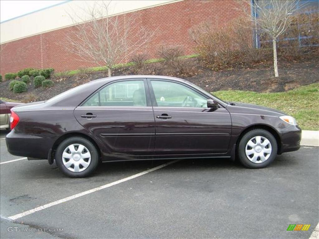 2003 Camry LE - Black Walnut Pearl / Taupe photo #4