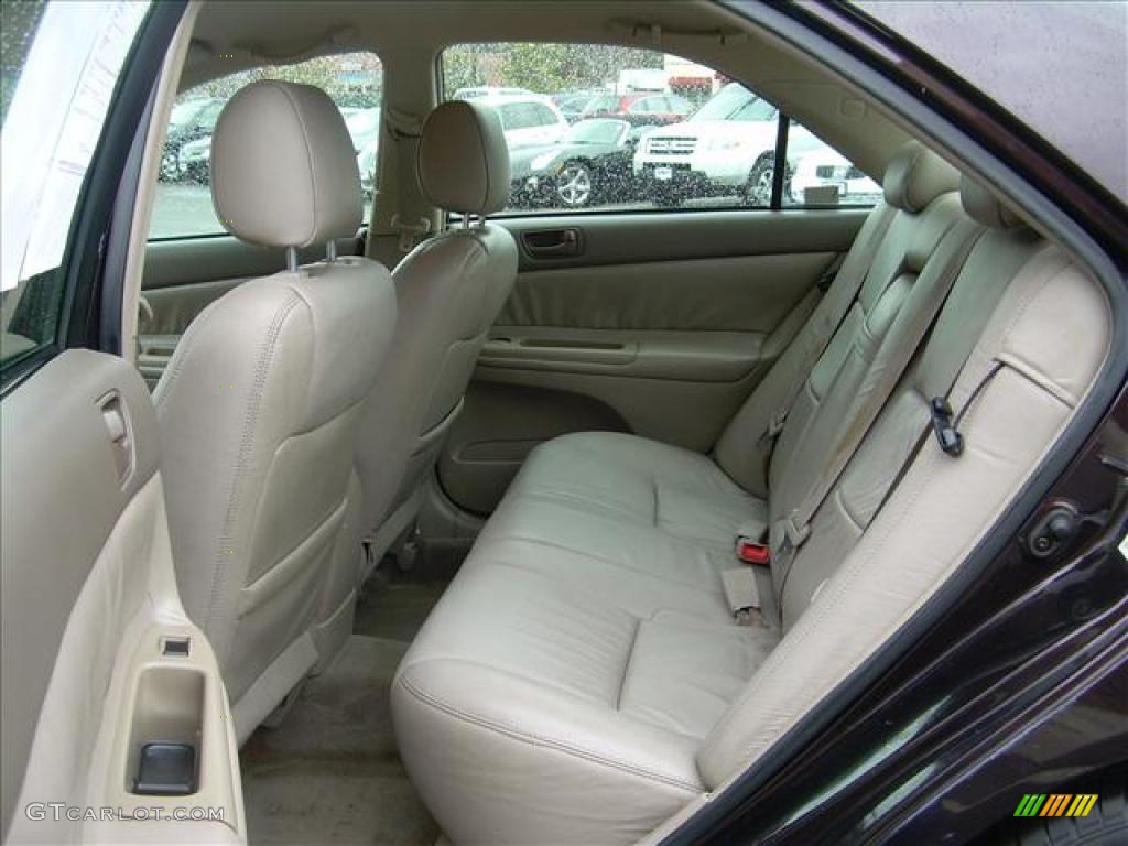 2003 Camry LE - Black Walnut Pearl / Taupe photo #7