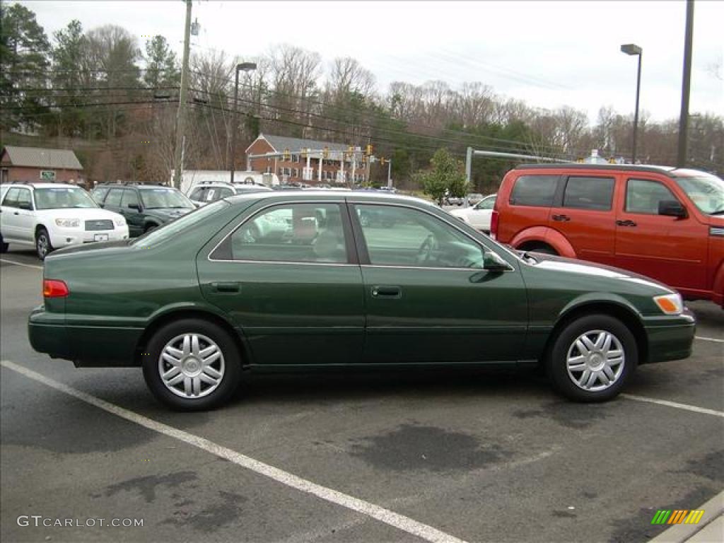 2000 Camry LE - Woodland Pearl / Gray photo #4