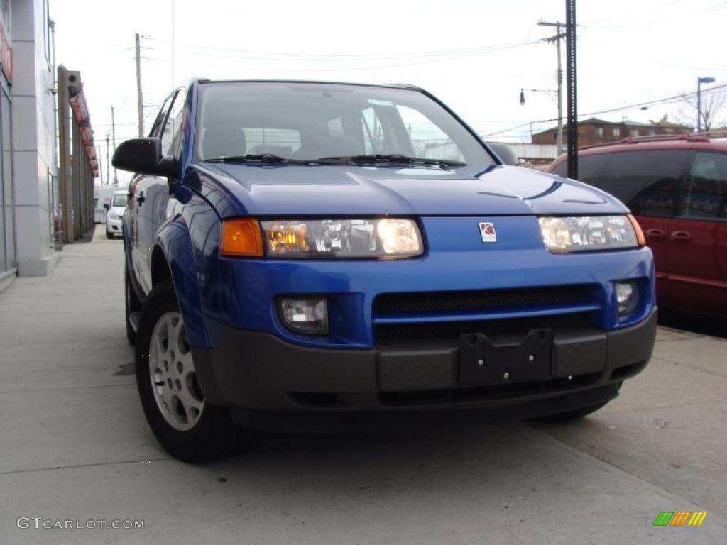 2003 VUE V6 AWD - Bright Blue / Gray photo #1