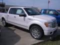 2010 White Platinum Metallic Tri Coat Ford F150 Platinum SuperCrew  photo #1