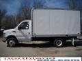 2010 Oxford White Ford E Series Cutaway E350 Commercial Moving Van  photo #1