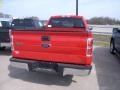 2010 Vermillion Red Ford F150 XLT SuperCab  photo #2