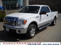 2010 Oxford White Ford F150 XLT SuperCab 4x4  photo #2