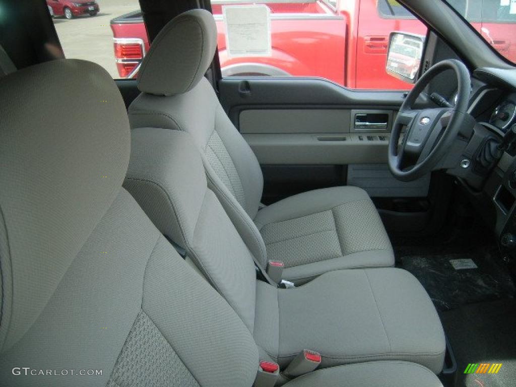 2010 F150 XLT SuperCab 4x4 - Tuxedo Black / Medium Stone photo #4