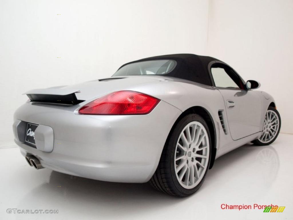 2008 Boxster RS 60 Spyder - GT Silver Metallic / Carrera Red photo #19