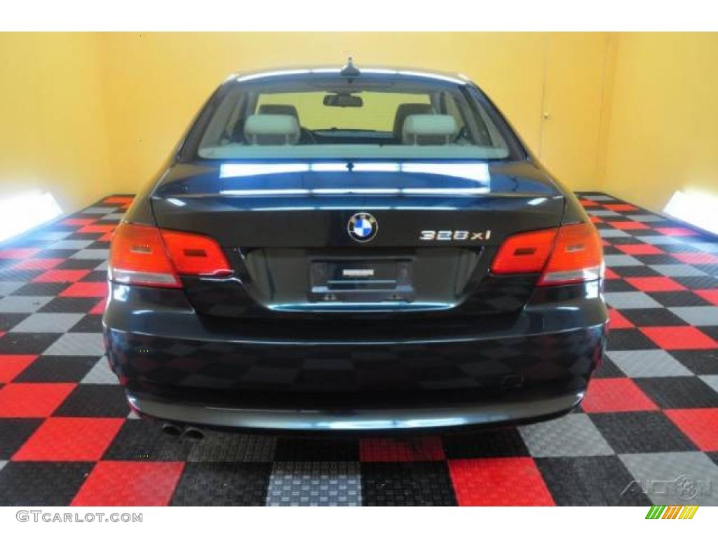 2007 3 Series 328xi Coupe - Deep Green Metallic / Cream Beige photo #5
