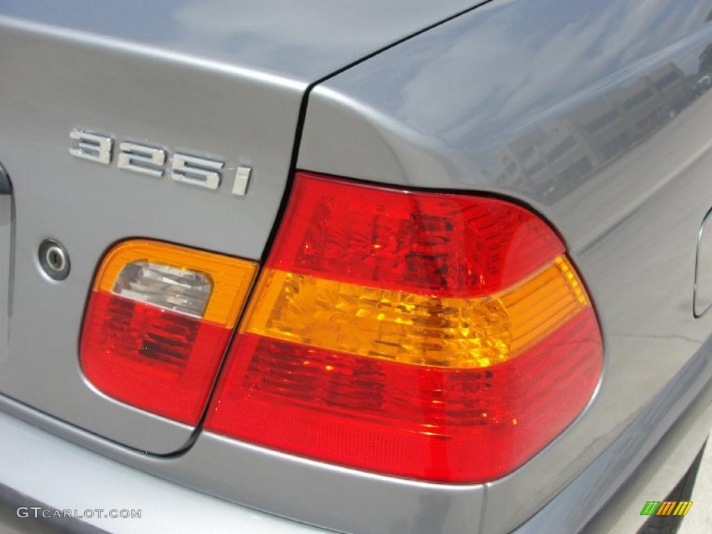 2004 3 Series 325i Sedan - Silver Grey Metallic / Grey photo #21
