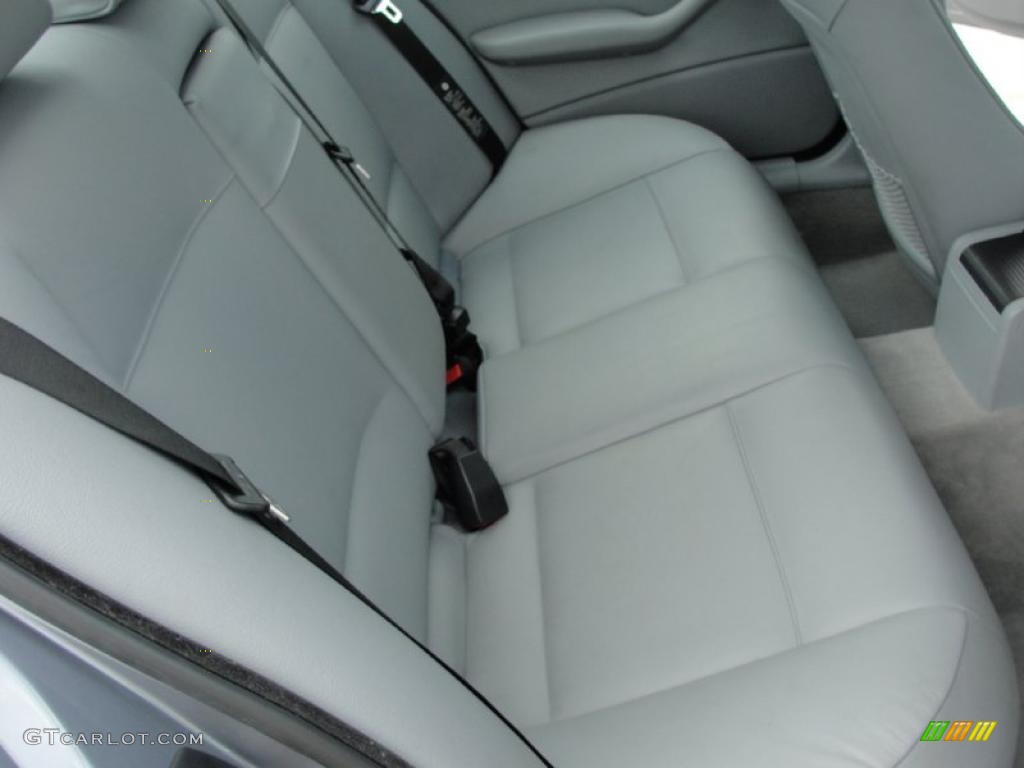 2004 3 Series 325i Sedan - Silver Grey Metallic / Grey photo #30