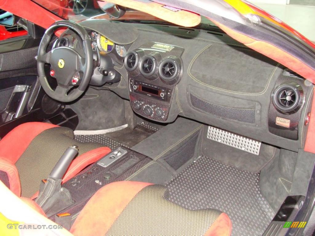 2009 F430 16M Scuderia Spider - Rosso Scuderia (Red) / Red photo #14