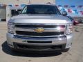 2010 Sheer Silver Metallic Chevrolet Silverado 1500 LT Crew Cab 4x4  photo #2