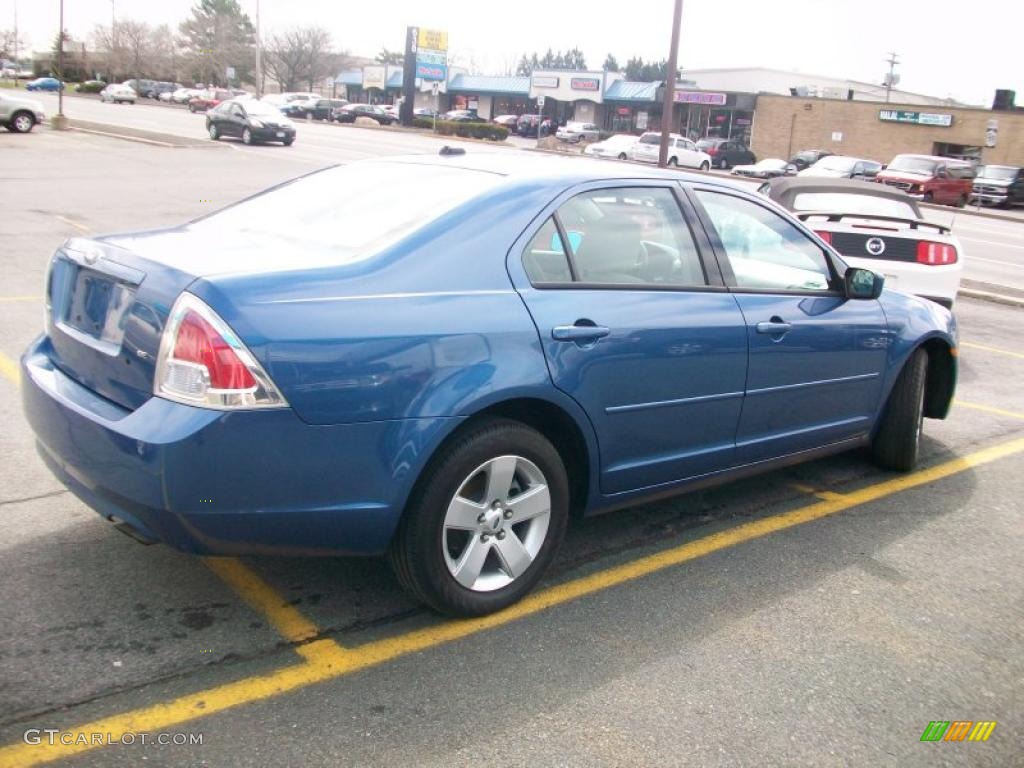 2009 Fusion SE - Sport Blue Metallic / Camel photo #2