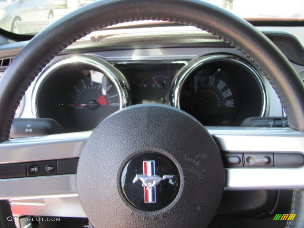 2007 Mustang GT Premium Convertible - Redfire Metallic / Dark Charcoal photo #18