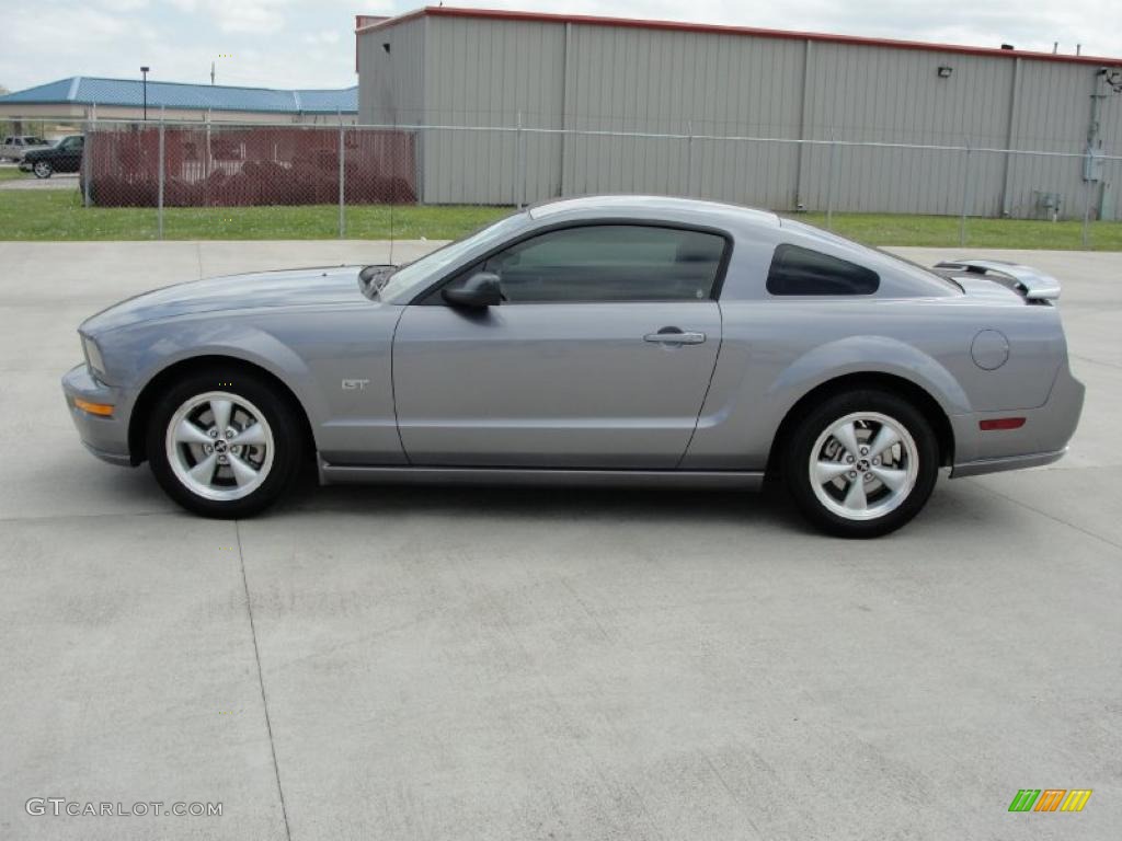 2007 Mustang GT Premium Coupe - Tungsten Grey Metallic / Dark Charcoal photo #6