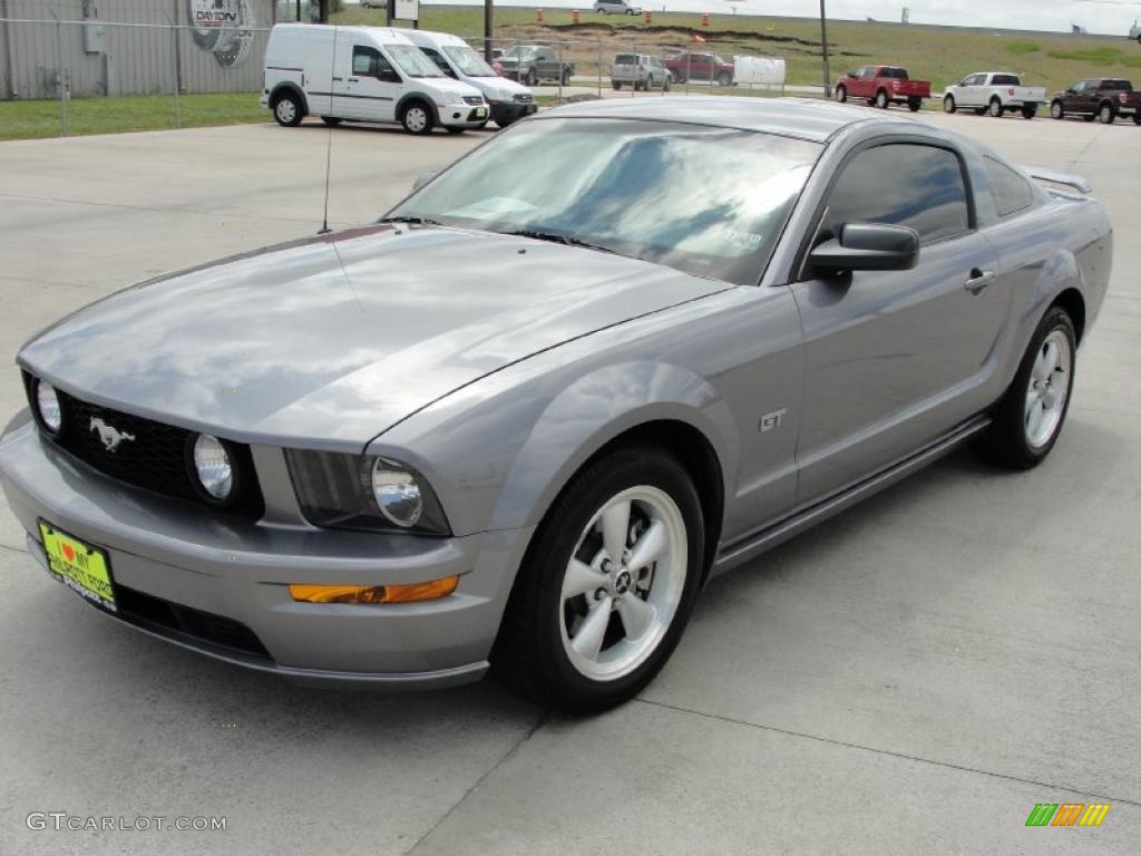 2007 Mustang GT Premium Coupe - Tungsten Grey Metallic / Dark Charcoal photo #7