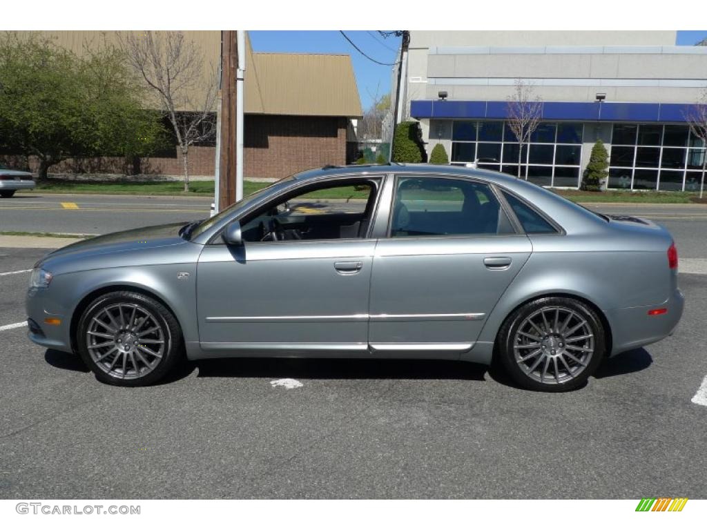 2008 A4 3.2 quattro Sedan - Quartz Grey Metallic / Black photo #13