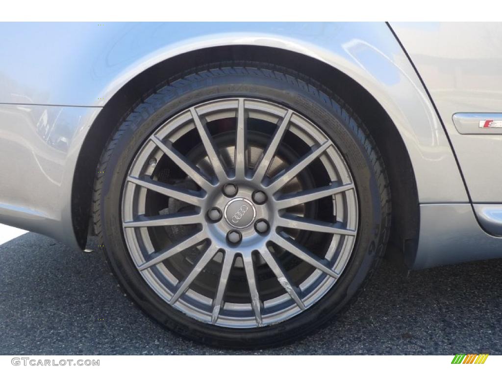 2008 A4 3.2 quattro Sedan - Quartz Grey Metallic / Black photo #18