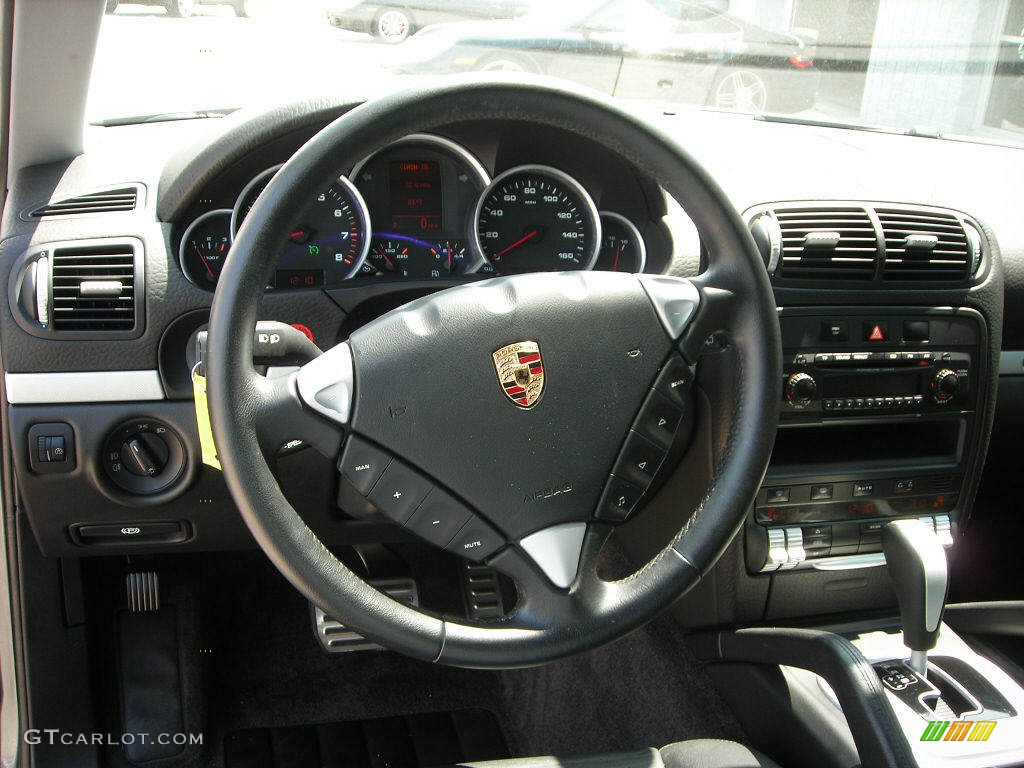 2004 Cayenne S - Titanium Metallic / Black photo #10