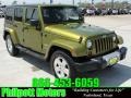 Rescue Green Metallic - Wrangler Unlimited Sahara Photo No. 1