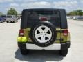 Rescue Green Metallic - Wrangler Unlimited Sahara Photo No. 4
