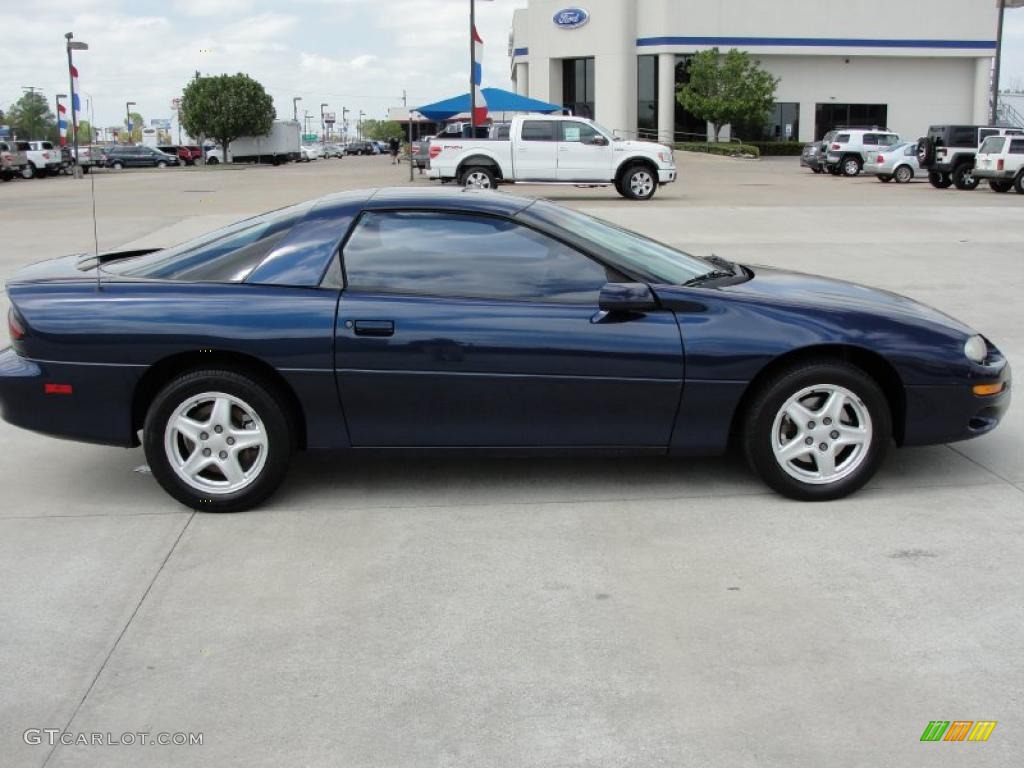 1999 Camaro Coupe - Navy Blue Metallic / Dark Gray photo #2