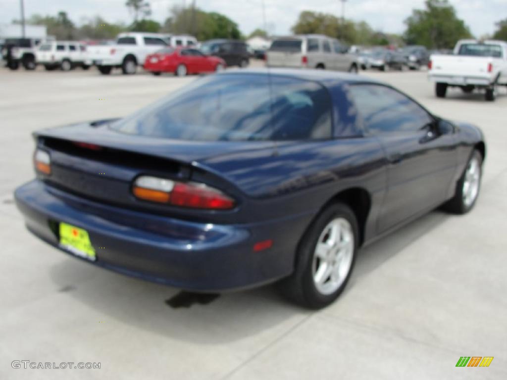 1999 Camaro Coupe - Navy Blue Metallic / Dark Gray photo #3
