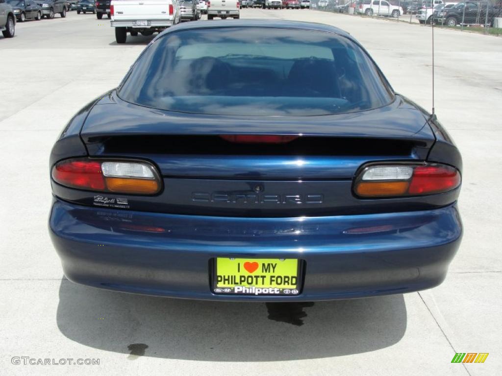1999 Camaro Coupe - Navy Blue Metallic / Dark Gray photo #4