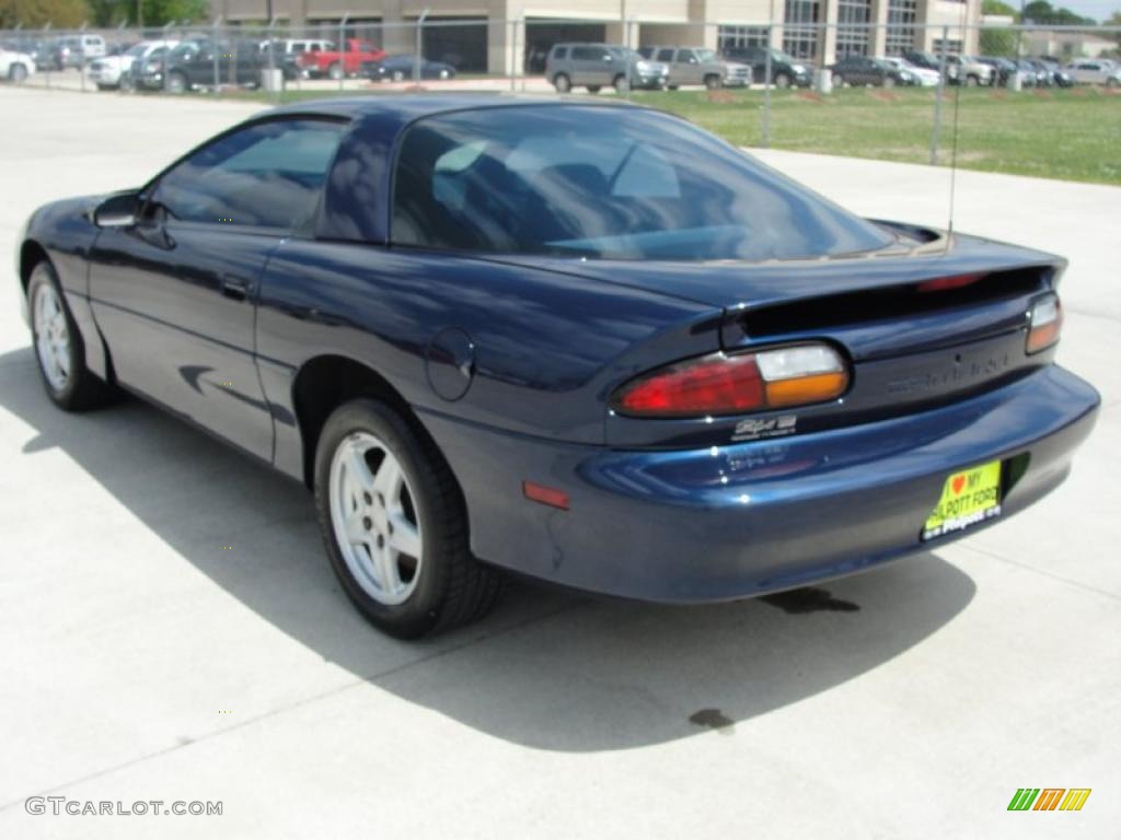 1999 Camaro Coupe - Navy Blue Metallic / Dark Gray photo #5