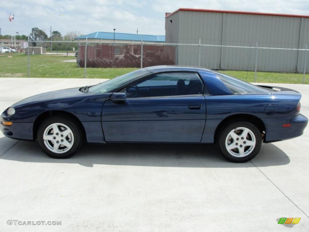 1999 Camaro Coupe - Navy Blue Metallic / Dark Gray photo #6