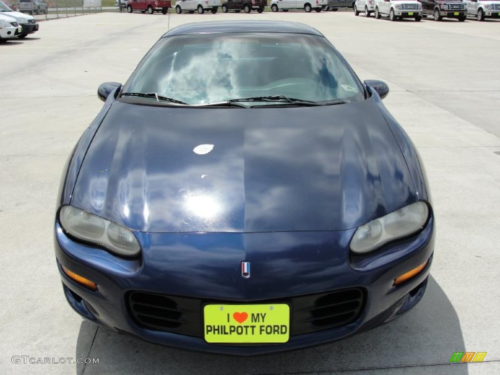 1999 Camaro Coupe - Navy Blue Metallic / Dark Gray photo #8