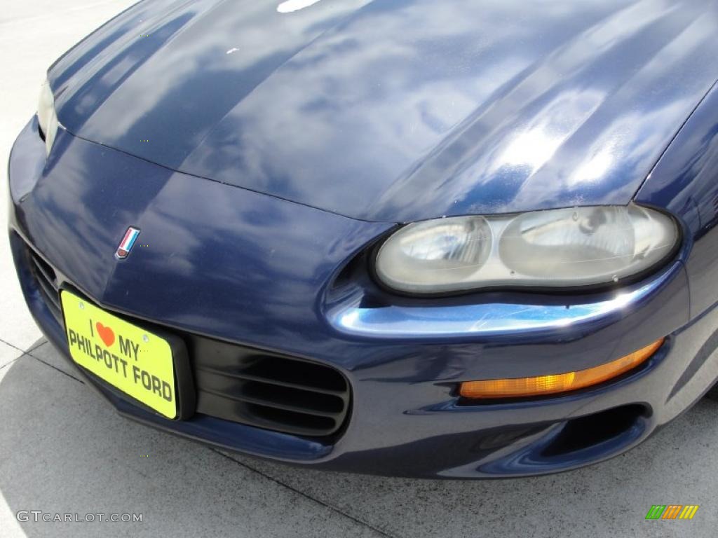 1999 Camaro Coupe - Navy Blue Metallic / Dark Gray photo #11