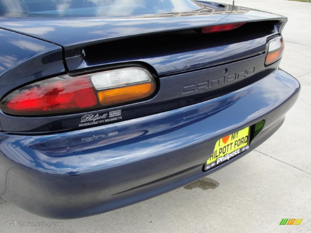 1999 Camaro Coupe - Navy Blue Metallic / Dark Gray photo #21
