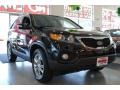 2011 Ebony Black Kia Sorento EX V6 AWD  photo #10