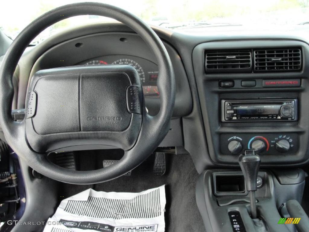 1999 Camaro Coupe - Navy Blue Metallic / Dark Gray photo #34