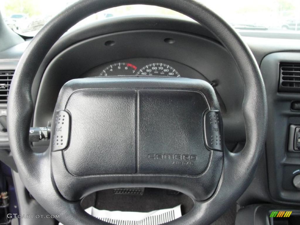 1999 Camaro Coupe - Navy Blue Metallic / Dark Gray photo #40