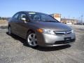 2008 Galaxy Gray Metallic Honda Civic EX Sedan  photo #3