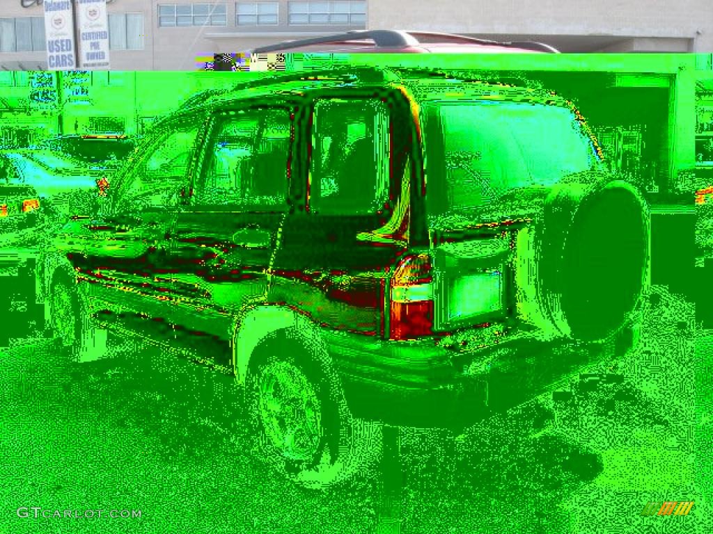 2001 Tracker Hardtop 4WD - Sunset Red Metallic / Medium Gray photo #8