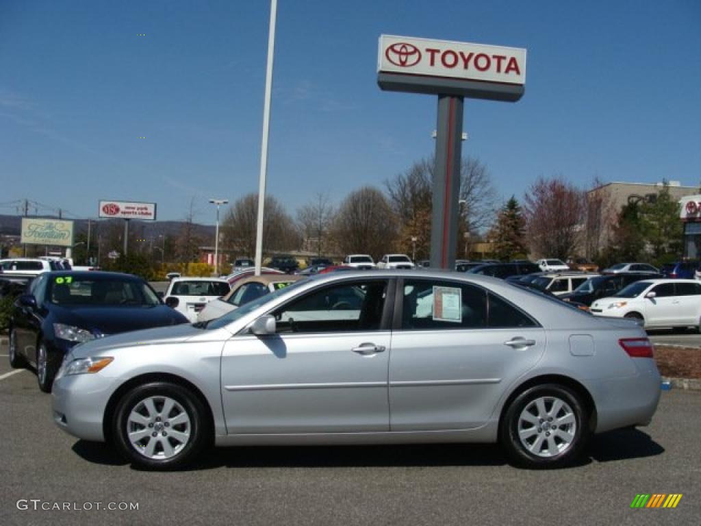 2008 Camry XLE V6 - Classic Silver Metallic / Ash photo #3