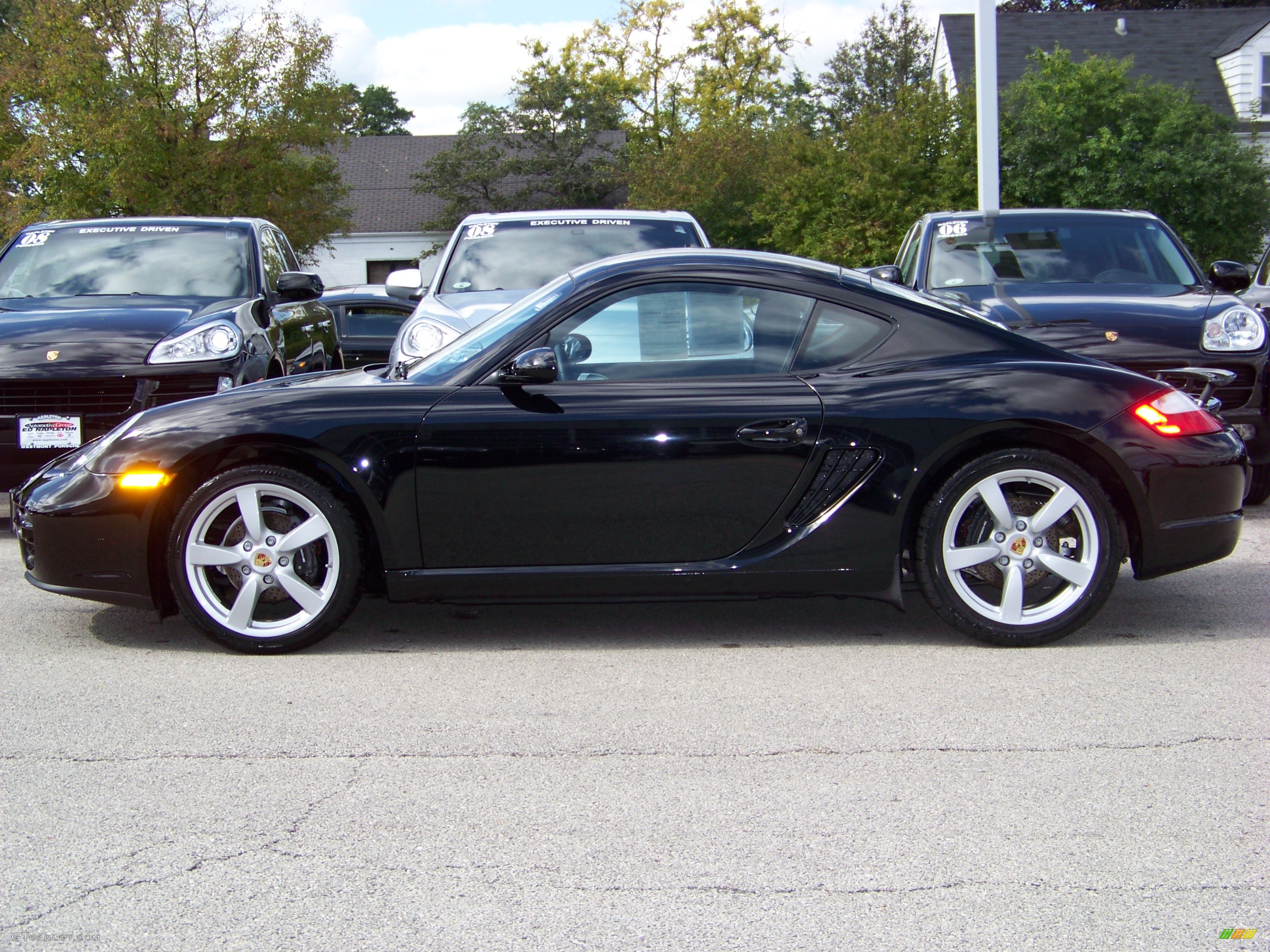 2008 Cayman  - Black / Black photo #2