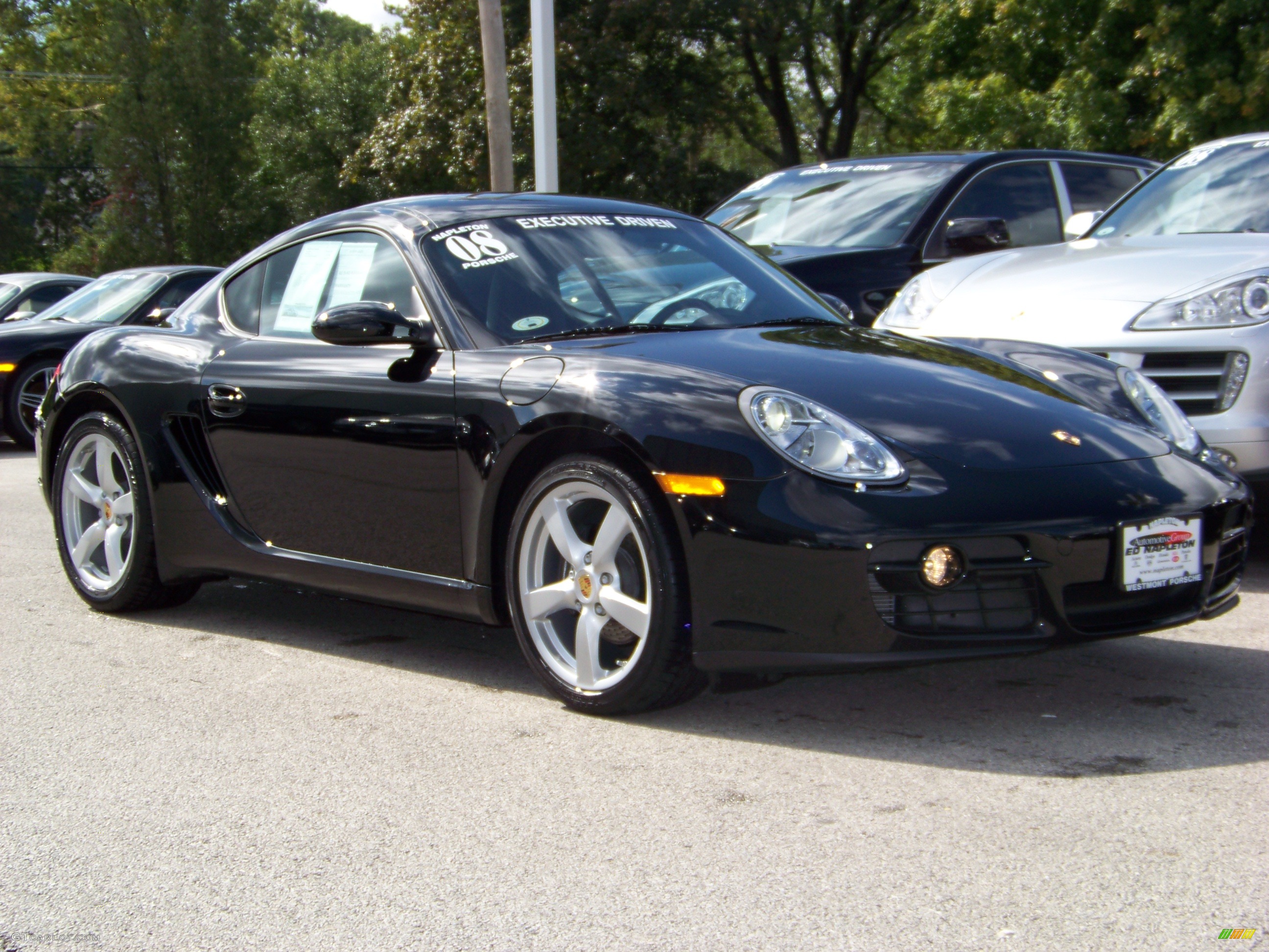 2008 Cayman  - Black / Black photo #4