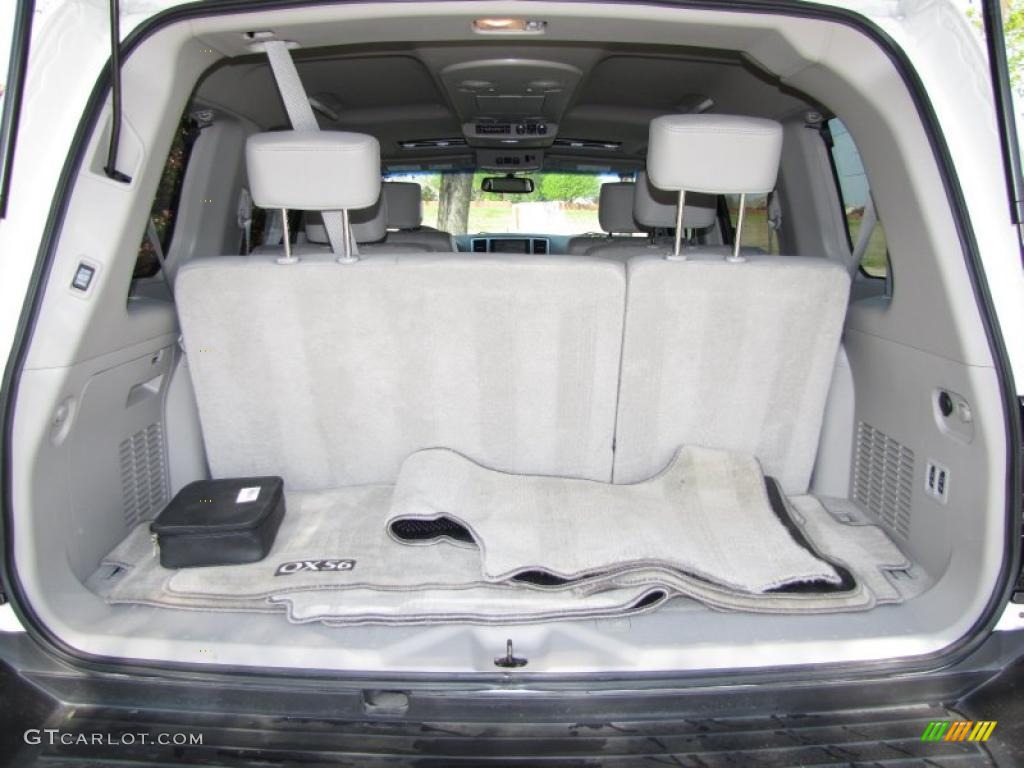 2008 QX 56 - Tuscan Pearl White / Stone photo #19