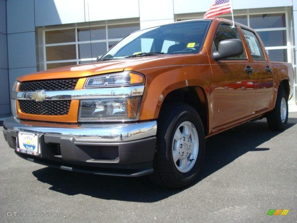 Sunburst Orange Metallic Chevrolet Colorado