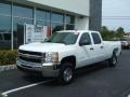 2010 Summit White Chevrolet Silverado 2500HD LT Crew Cab  photo #1