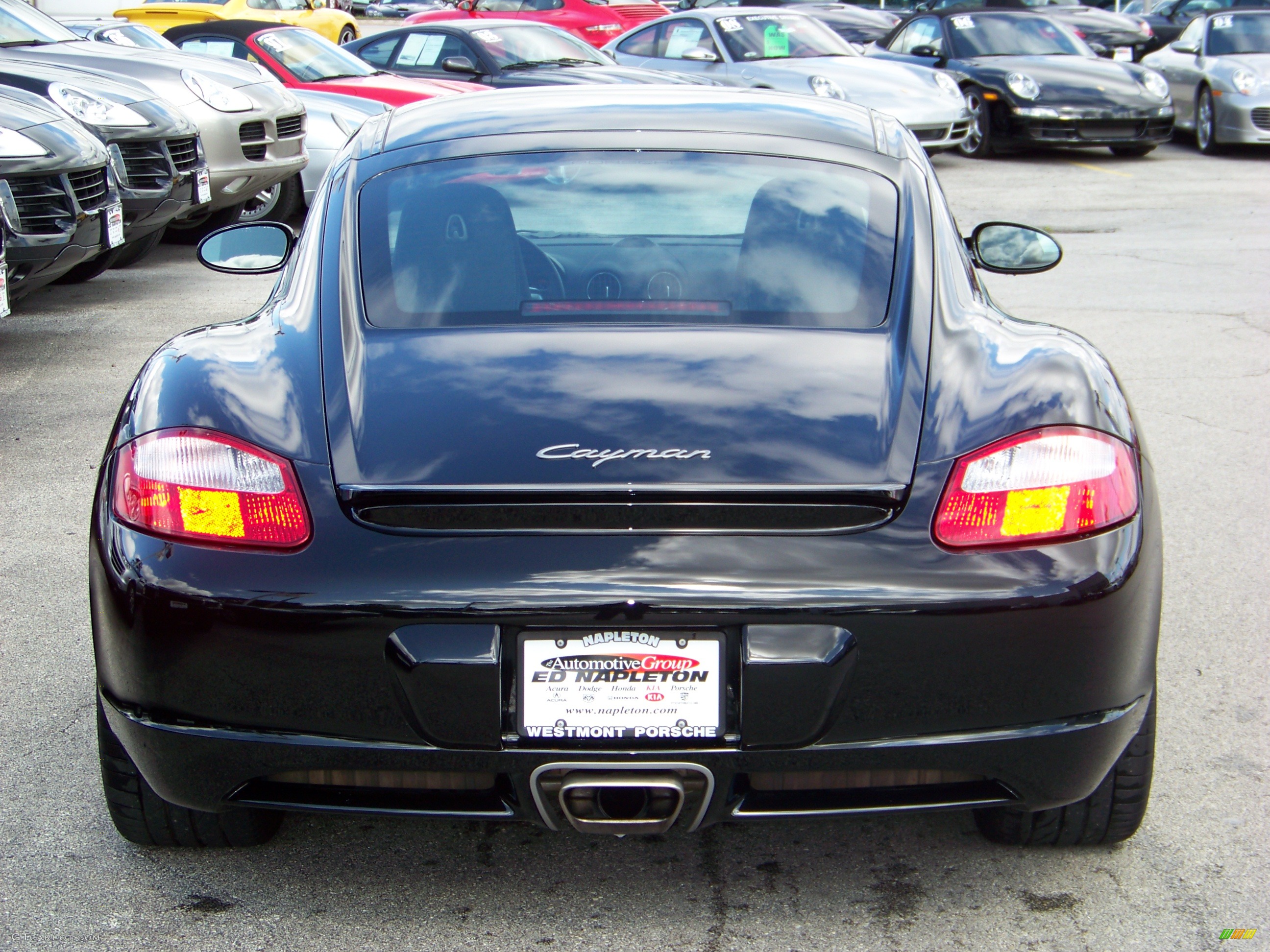 2008 Cayman  - Black / Black photo #10