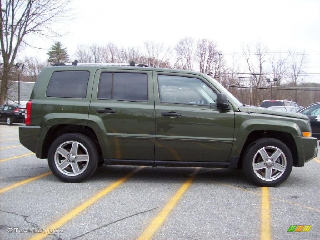 2007 Patriot Limited 4x4 - Jeep Green Metallic / Pastel Slate Gray photo #20