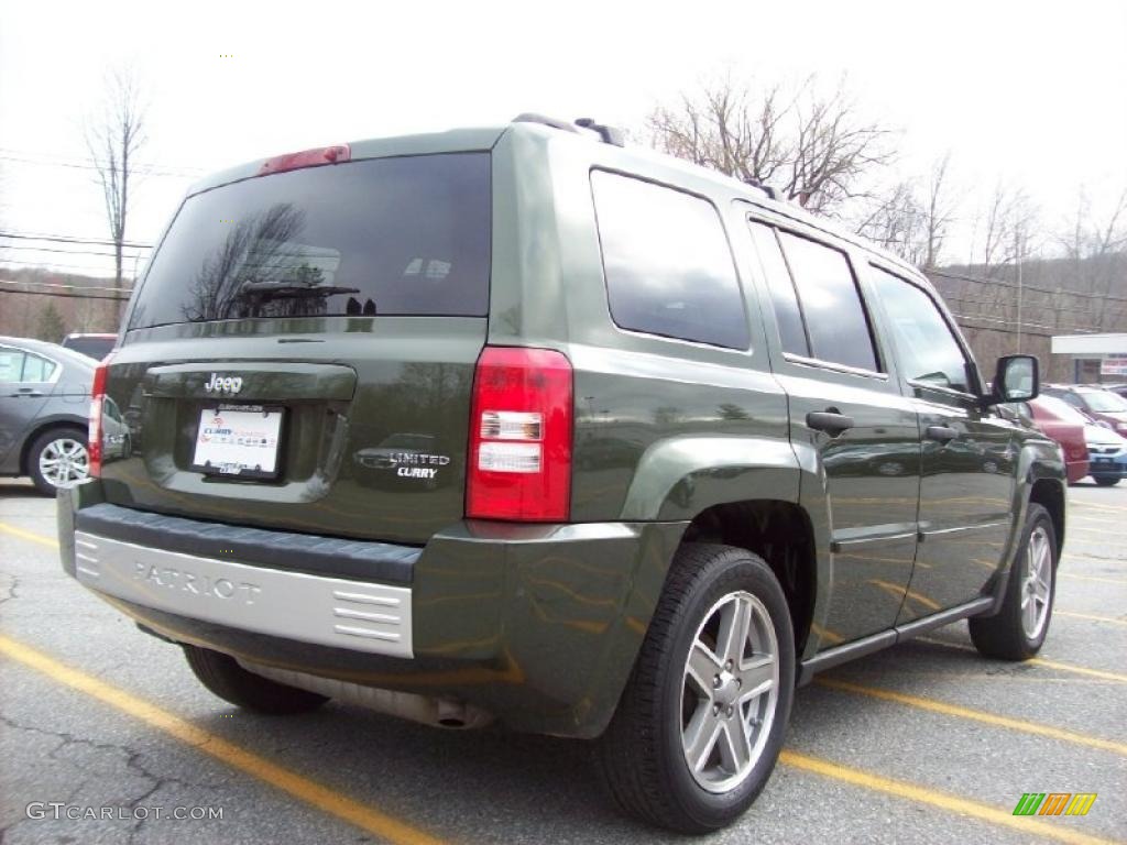 2007 Patriot Limited 4x4 - Jeep Green Metallic / Pastel Slate Gray photo #22