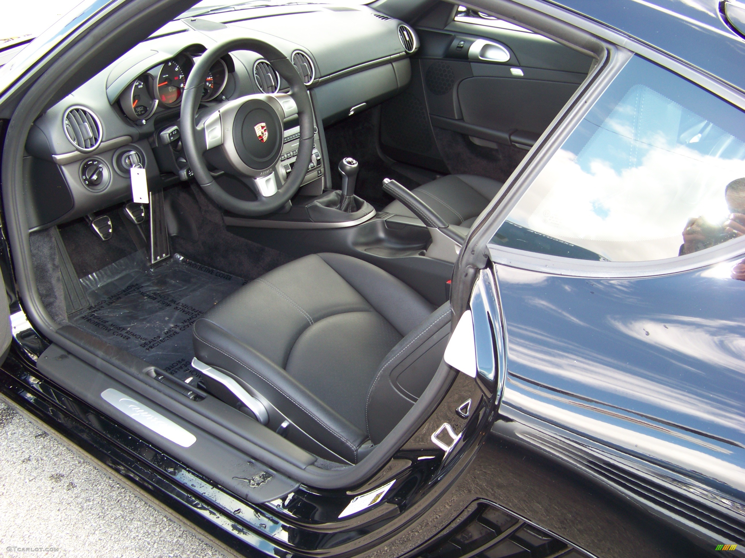 2008 Cayman  - Black / Black photo #11