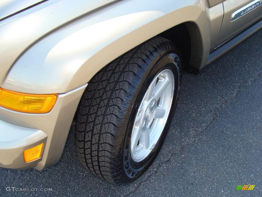 2006 Liberty Limited 4x4 - Light Khaki Metallic / Khaki photo #11