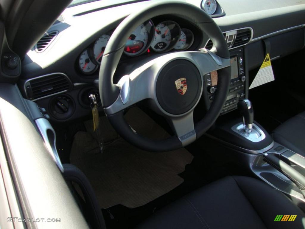 2010 911 Carrera S Coupe - Meteor Grey Metallic / Black photo #11